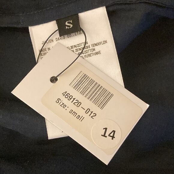 Julien David NWT Blue Shaggy Mini Skirt. Size small. - Picture 7 of 8